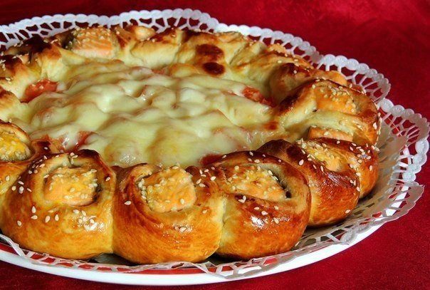 Выпечка с семгой рецепт
